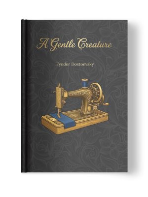 Hardcover front cover of the book ‘A Gentle Creature’ by Fyodor Dostoevsky.