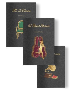 Russian Humor | Themed Book Set | 3 Books | Golden Tattoo Series