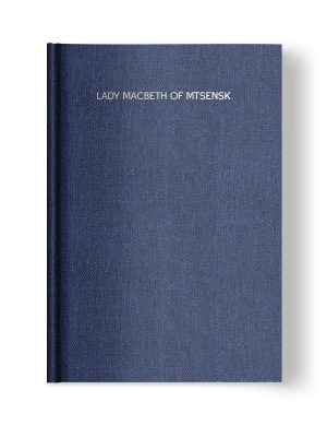 Clothbound edition of Lady Macbeth of Mtsensk by Nikolai Leskov front cover.