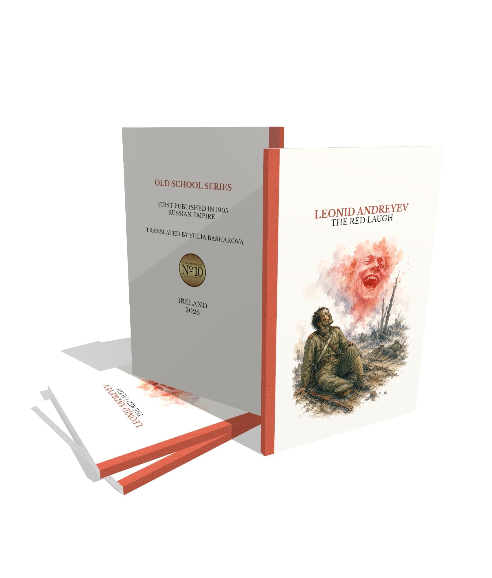 Red Laugh by Leonid Andreyev | Glossy Paperback | Old School Series