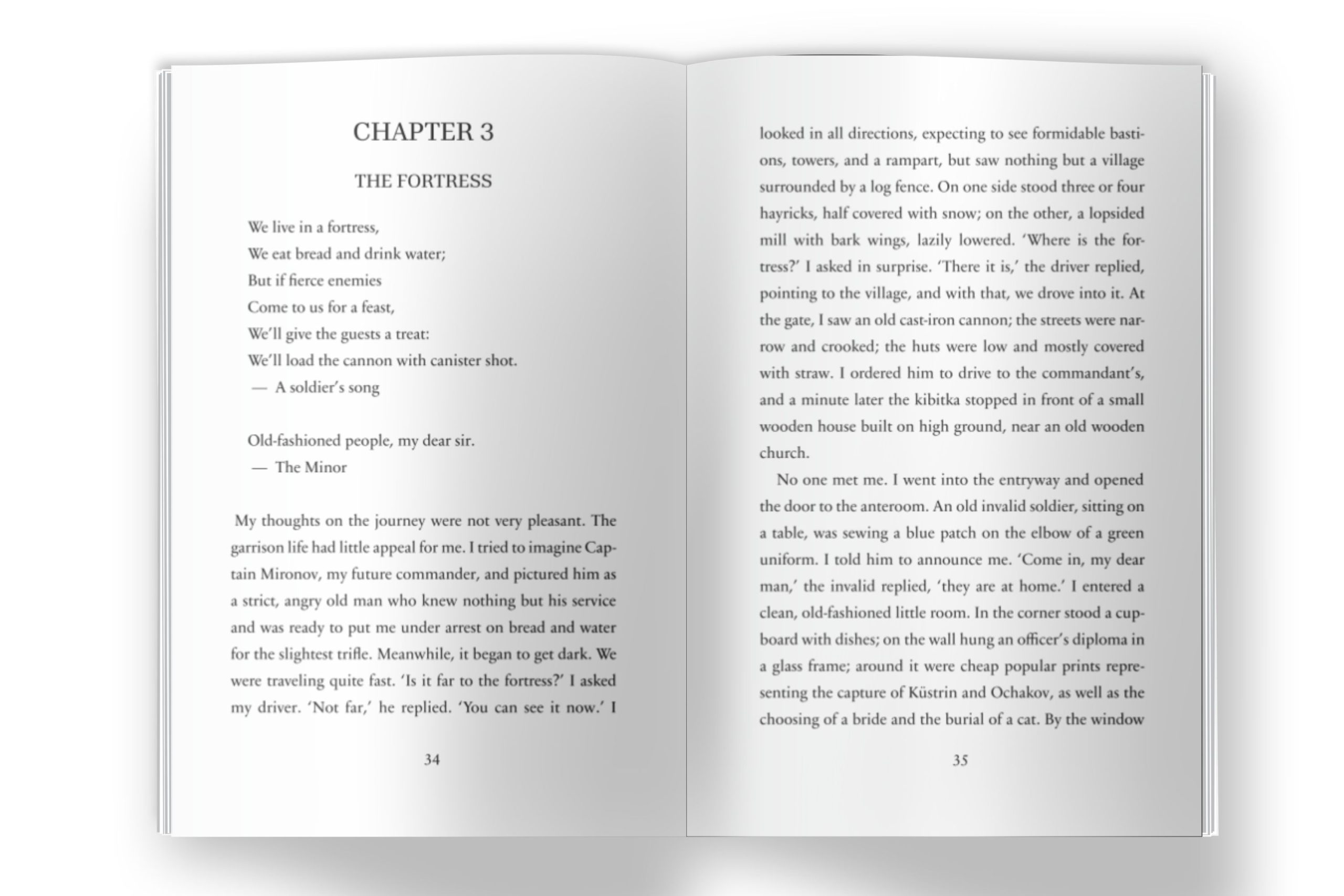 The Captain's Daughter by Alexander Pushkin | Glossy Paperback | Old School Series - Image 3